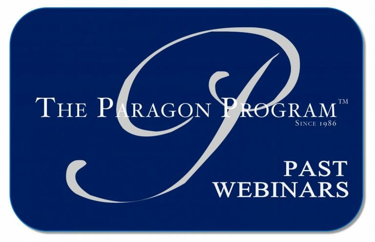 Clinical Seminars Archives The Paragon Program 